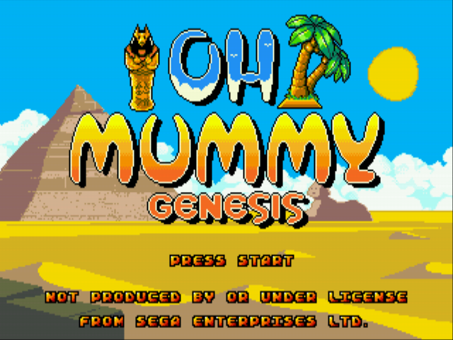 Oh Mummy Genesis